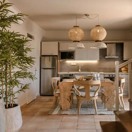 Assos Seaview 2 Bedrooms Private Pool Palatsina ヴィラ *